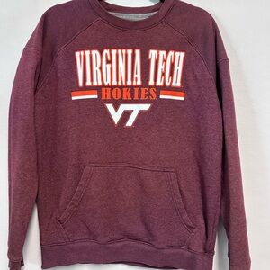 Virginia Tech Hokies Maroon Crewneck Sweatshirt medium